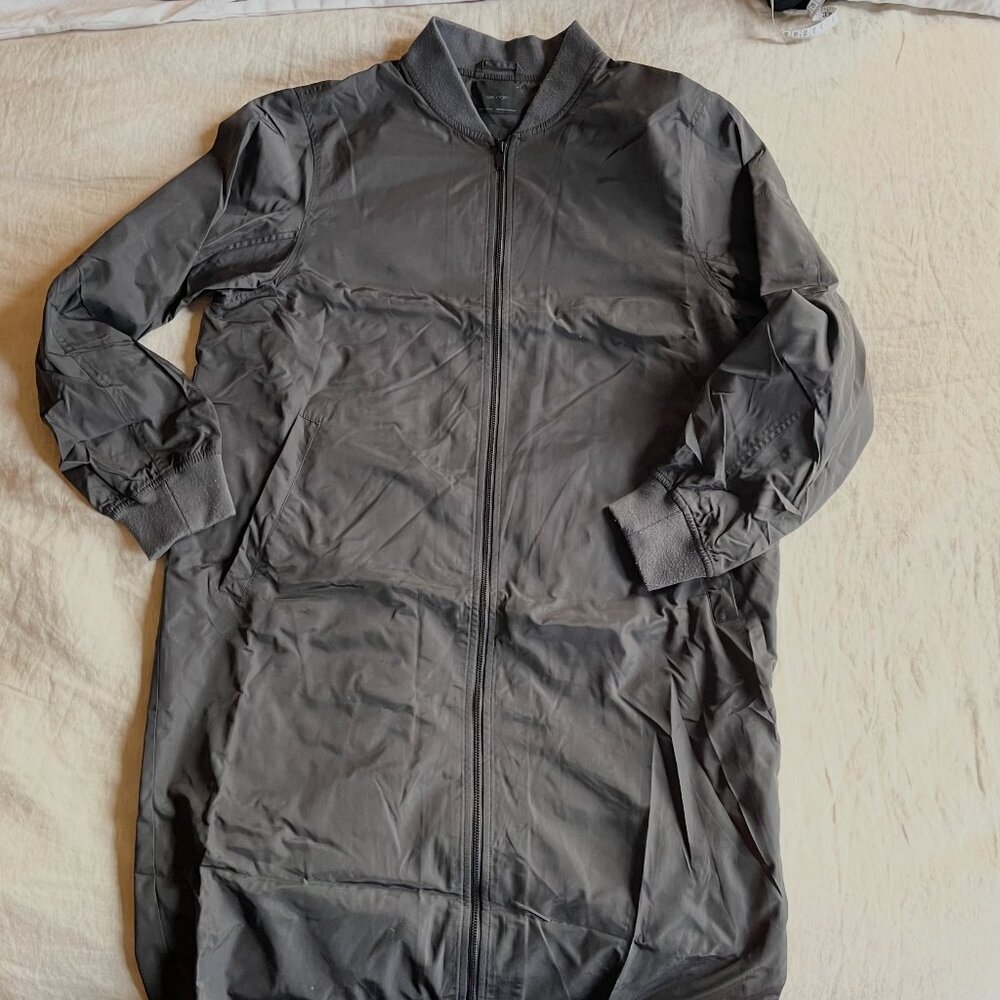 OAK + FORT Longline Bomber Jacket